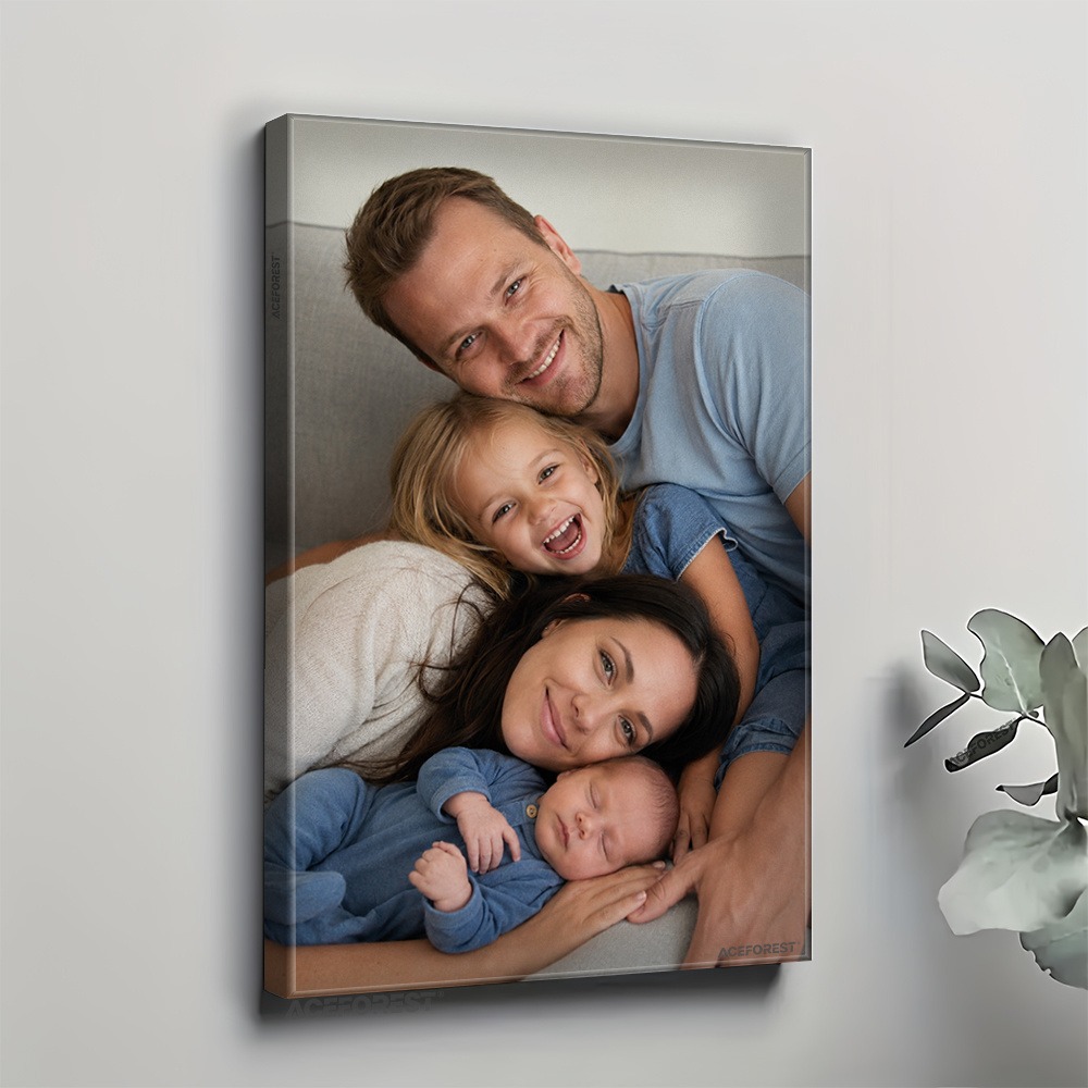 2D Personalized Photo Canvas W - Picture Frame ulasan dan harga